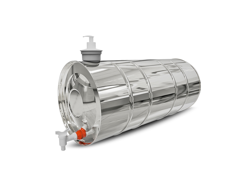 35 LITER CHROME WATER TANK